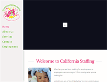 Tablet Screenshot of californiastaffingservice.com